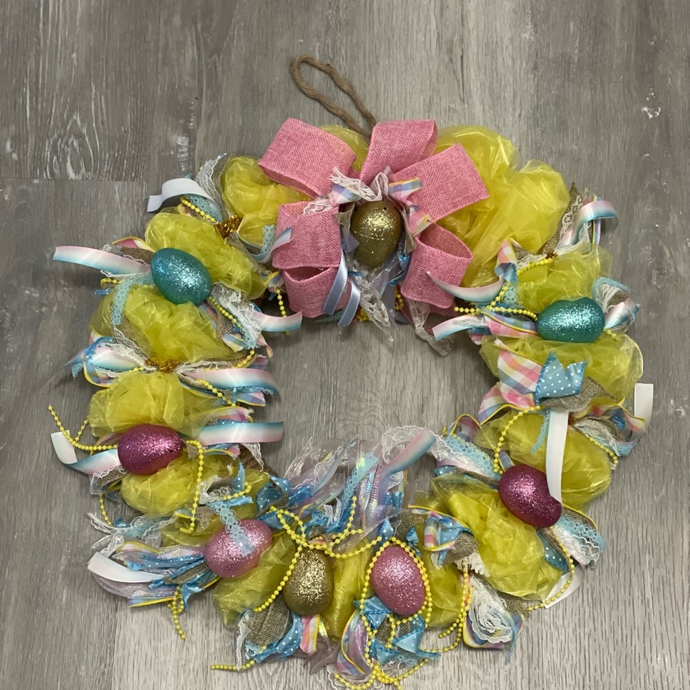 Easter Egg Wreath